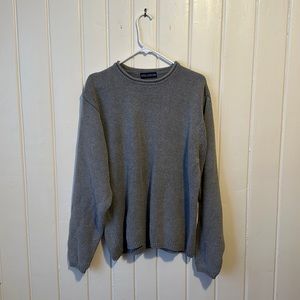 Mens John Ashford sweater gray (NO SIZE) (Fits like loose large)